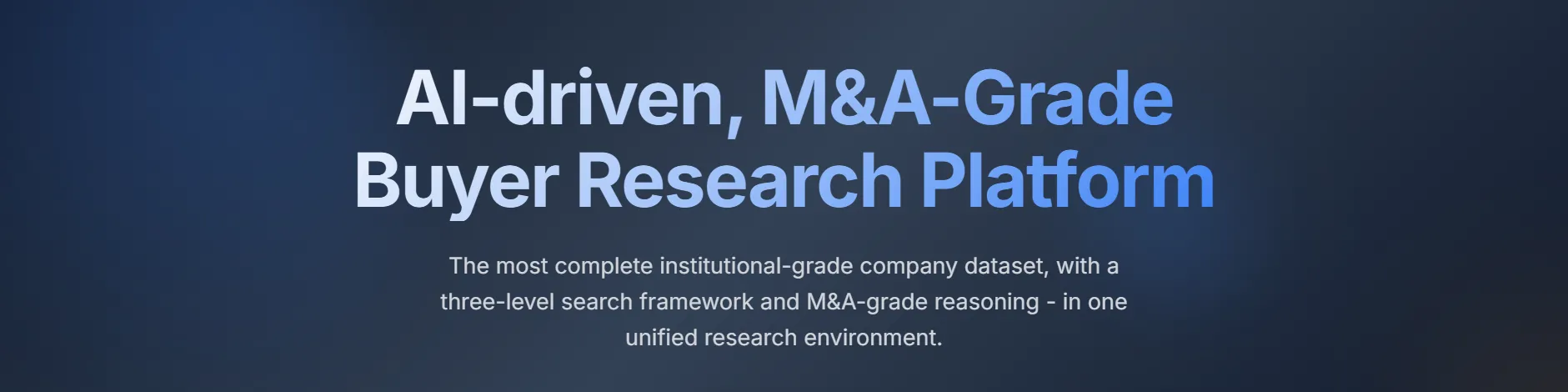 AI Super-human M&A banker